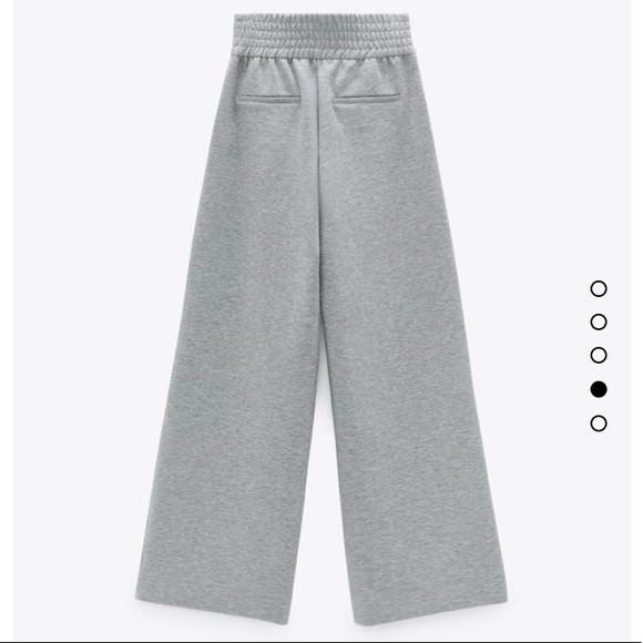 **SOLD** ZARA Wide Leg Plush Pants - Picture 2 of 6